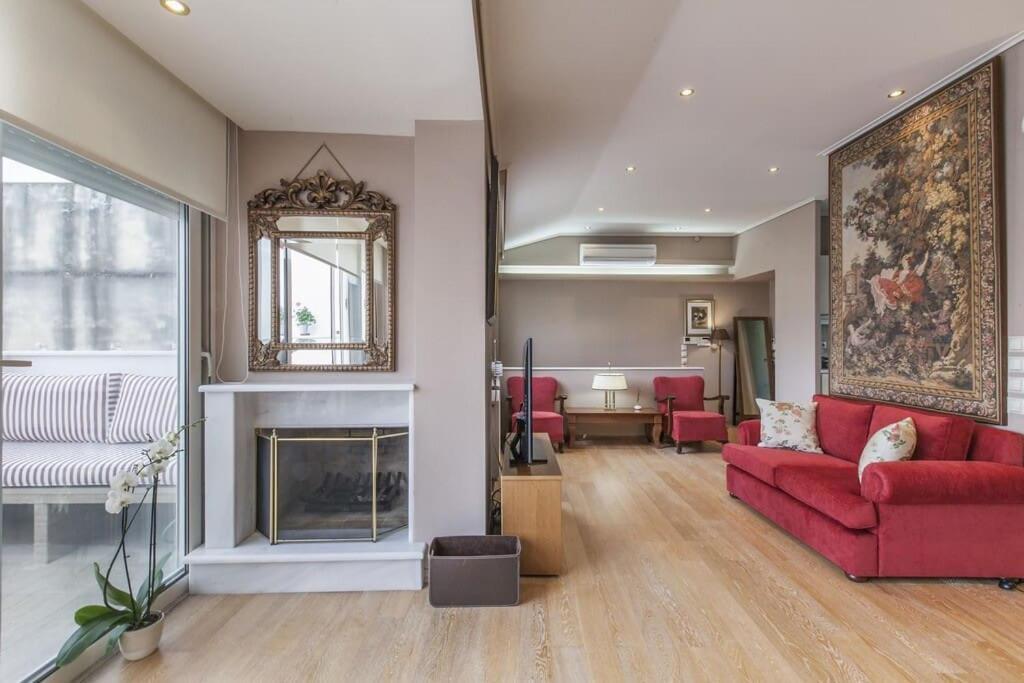 Luxury Acropolis View Duplex Penthouse In Thiseio 155M2 Athènes Extérieur photo